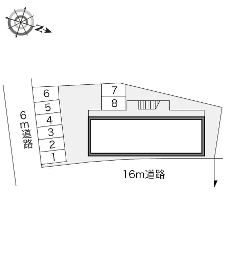 ★手数料０円★柏市豊上町　月極駐車場（LP）